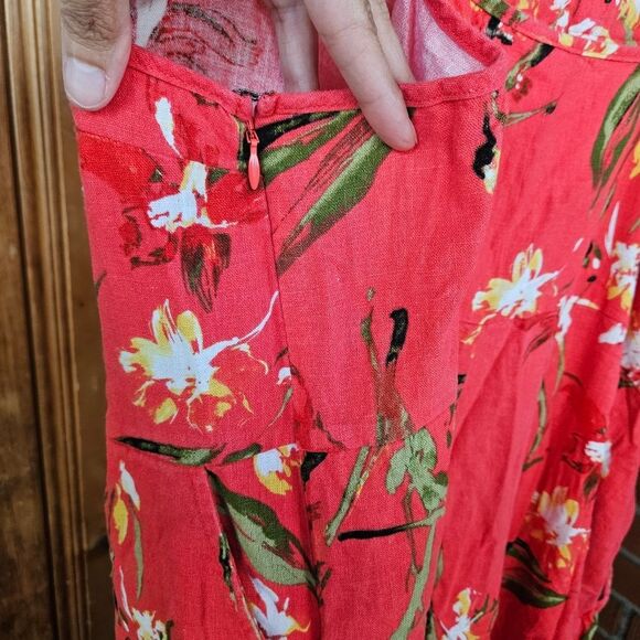 BP Linen Floral Jumpsuit - Picture 6 of 10